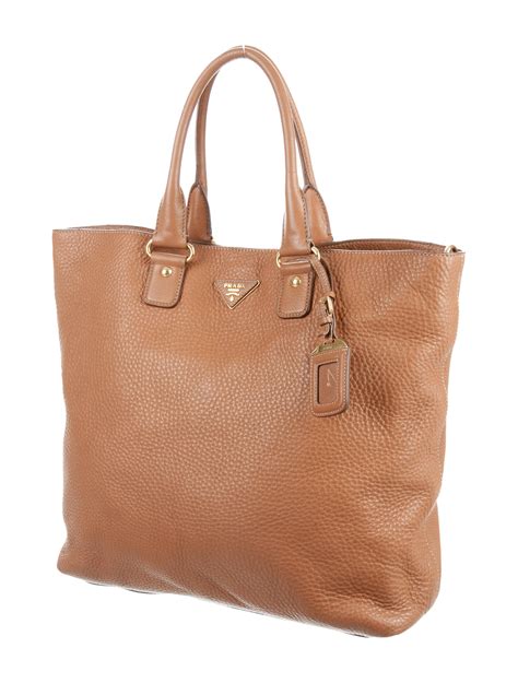 prada borsa vitello leather tote|prada daino tote.